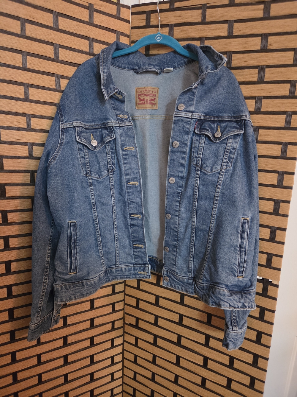 Levi's Medium Blue Denim Jacket - Women's Trucker Style